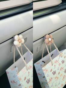 Flower Shaped Car Glove Box Hook, Creative Passenger Side Hanging Hook, Car Interior Storage Organizer Accessory - Nhiều màu - Xem 14