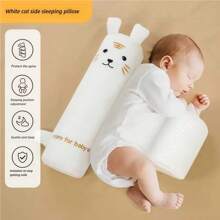 1pc Baby Side Sleeping Positioner Pillow, Anti-Spit Nursing Pillow, Infant Turning Assistance Cushion - Multicolor - View 13
