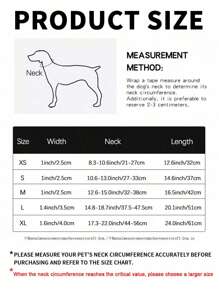 1 pieza Collar de perro con remache, decoración de remache dorado para perros pequeños, medianos y grandes, estilo retro - Gris - Ver 3