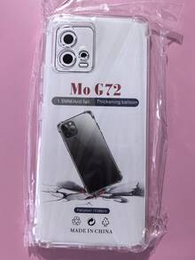 1 件透明手机壳适用于 Moto、OnePlus、Nothing 系列，简约纯色手机保护套，轻巧防摔 TPU 外壳（军用级防摔保护）防水防震防刮 - 無色 - 查看 40