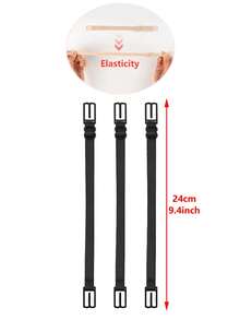 5 szt. elastycznych klipsów do ramiączek biustonosza, regulowane, antypoślizgowe ramiączka biustonosza do modelowania sylwetki i bezpiecznego dopasowania - Wielokolorowe - Zobacz 7