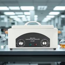 High Temperature Autoclave Machine, 2L, 300W High Temperature Cleaner Machine Box With Adjustable Temperature And Time, Dry Heat Cabinet Nail Tool Cleaner For Labs, Home, Nail And Beauty Salons - 美規A型插(110-127V) - 查看 1