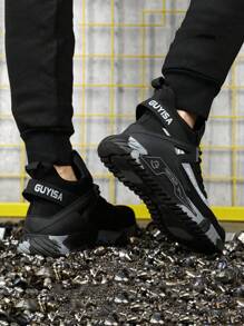 Unisex Versatile Casual Sports Shoes, Breathable Waterproof Anti-Crush Anti-Pierce Work Boots, Suitable For All Seasons