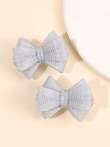 2pcs Gold Hair Bows For Toddler Girls Sparkling Gold Bow Hair Clips Gold Foil Mesh Hairpins Adorable Solid Color Barrettes Girls Holiday Party Headpiece Kids Baby Hair Accessories