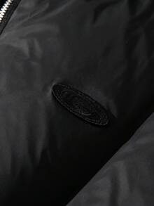 GOLFCROSS Men Zippered Stand-Collar Winter Down Coat, Outdoor Warm Thickened Winter Coat Couple Style,Casual Versatile,Winter Gift, Fall - Black - View 5