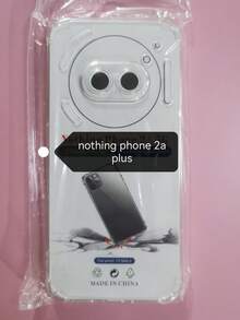 1 件透明手机壳适用于 Moto、OnePlus、Nothing 系列，简约纯色手机保护套，轻巧防摔 TPU 外壳（军用级防摔保护）防水防震防刮 - 無色 - 查看 82