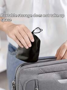 飞机旅行充气腰枕，汽车腰部支撑垫，便携式背部支撑气枕，适用于火车、飞机、办公椅，旅行办公两用，手动气泵设计，无需用电，仅限手洗，四季皆宜。