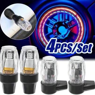 LED Wheel Light For Bicycle, Car & Motorcycle – Tire Light, Car LED Lights, LED For Car Electronics, Multifunctional & Rechargeable