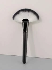 RANCAI 1支大号扇形伞形刷 扁平高光腮红刷 残留粉 散粉 大号面部刷 提亮化妆刷 - 彩色 - 查看 5