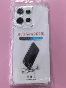 1 件透明手机壳适用于 Moto、OnePlus、Nothing 系列，简约纯色手机保护套，轻巧防摔 TPU 外壳（军用级防摔保护）防水防震防刮 - 無色 - 查看 28