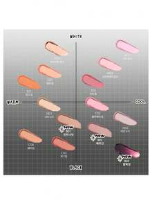 Rom&nd Romand X INAPSQUARE Blusher B02 Berry Dawn, Blends Into Skin With A Matte Finish, Velvety Smooth Cream Texture, Gradient Diffused Effect, Warm-Toned To Brighten Complexion, Waterproof And Oil-Free, Suitable For Dry Skin, 5-Second Quick Radiance, Brightens Eye Area, Gradient Embossed Exterior, Color Intensity Guide, Korean Makeup, 4g/0.14oz - B02 BERRY BÌNH MINH - Xem 6