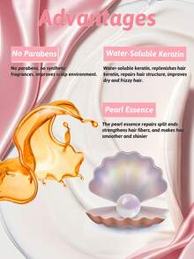 Schwarzkopf 修复损伤，恢复头发强度，减少分叉，增强光泽，改善干燥和卷曲的头发，提供深层调理，修复分叉，强化头发纤维，使头发更光滑有光泽，增强头发的自然光泽，适用于受损发质、干燥发质、卷曲发质、染色发质、热定型发质、日常护理、造型后、染色后护理