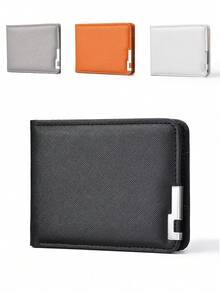 1 chiếc ví nam thời trang tối giản cao cấp, viền hợp kim nhôm, đa chức năng, có thể đựng thẻ theo chiều ngang hoặc chiều dọc, cũng có thể dùng làm hộp đựng thẻ, ví đựng thẻ tín dụng, ví đựng thẻ ID. Chiếc ví cao cấp, tối giản, kín đáo này là món quà tốt nhất dành cho nam giới. - Nhiều màu - Xem 8