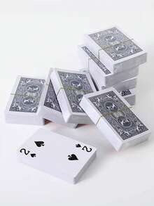 Waterproof Standard Playing Cards Set For Adults With Durable , Anti-Bend Paper Material, Ideal For Party Entertainment And Card Games, Age 14+, Multiple Decks (Pcs/Set) - Multicolor - View 8