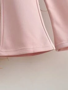 Young Girls Two Pieces Clothes Sets Fall Letter Printing Long Sleeves Cute Bow Sweatershirt And Pants Casual Wear Spring Outfits