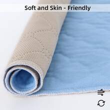 1 pieza Cojín para silla de ruedas, almohadilla para incontinencia de ancianos, absorbente y transpirable, impermeable y a prueba de fugas, almohadilla de cuidado de unicolor, silla de ruedas/silla de comedor/asiento de coche, unisex, adecuado para personas de mediana edad, ancianos, personas con discapacidad, todas las estaciones, regalo perfecto para vacaciones. - Multicolor - Ver 9