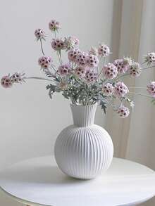 1pc 3 Heads Artificial Foxgloves Flowers - Realistic Pink & White Plastic Stems, No Maintenance Home Decor For Easter Graduation - Tabletop Centerpiece, Living Room, Bedroom, Kitchen - No Vase Included, Versatile Christmas Decoration Wedding Fall Decor Home Decoration Artificial Flowers - Multicolor - View 6