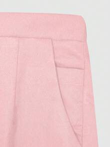 cimmuovere Women's /Nursing Pants, Comfortable Pants, Solid Color Simple Multi-Pocket Pants - 粉色 - 查看 6