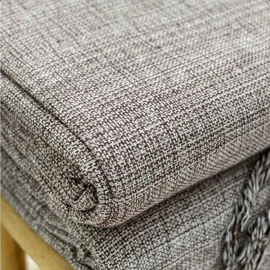Giant Luxury Sofa Blanket 120x210 Protective Sofa Cover Type - 混合棕色 - 查看 1