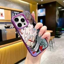Nueva funda de teléfono ANime DAN DA DAN compatible con iPhone 16 15 14 13 12 11 Pro Max X XR XSMAX 8 12 Plus, cubierta trasera mate anti-caída - Mezcla de colores - Ver 5