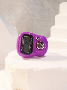 1pc Mini Tally Counter, Cute Portable Finger Ring Counter With High-Quality Design, Handheld Electronic Display, Silent Button, Multi-Channel, Durable - Multicolor - View 7