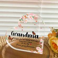 Centerpieces Personalized Grandma Gift - Unique Home Decor, Cute Desk Decor, Office Decor For Women, Table Decor, Bedroom Decor, Mothers Day Gifts - Ideal For Home, Office, Bedroom; Great For Mothers Day, Birthday - Multicolor - View 4
