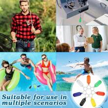 Waterproof Floating Keychain - ABS And Stainless Steel, Yellow With Compass Design - Perfect For Boating, Canoeing, Fishing, Rafting, Surfing And Party Gifts, Fishing Gear Accessories | Compass Keychain | Waterproof Keychain, Beach Essentials, Beach Accessories, Pool Float