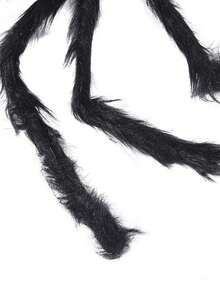 1pc Halloween / Christmas Plush Spider, Ghost Head Spider, Horror Spider, Foam Skull Head, Escape Room Prop