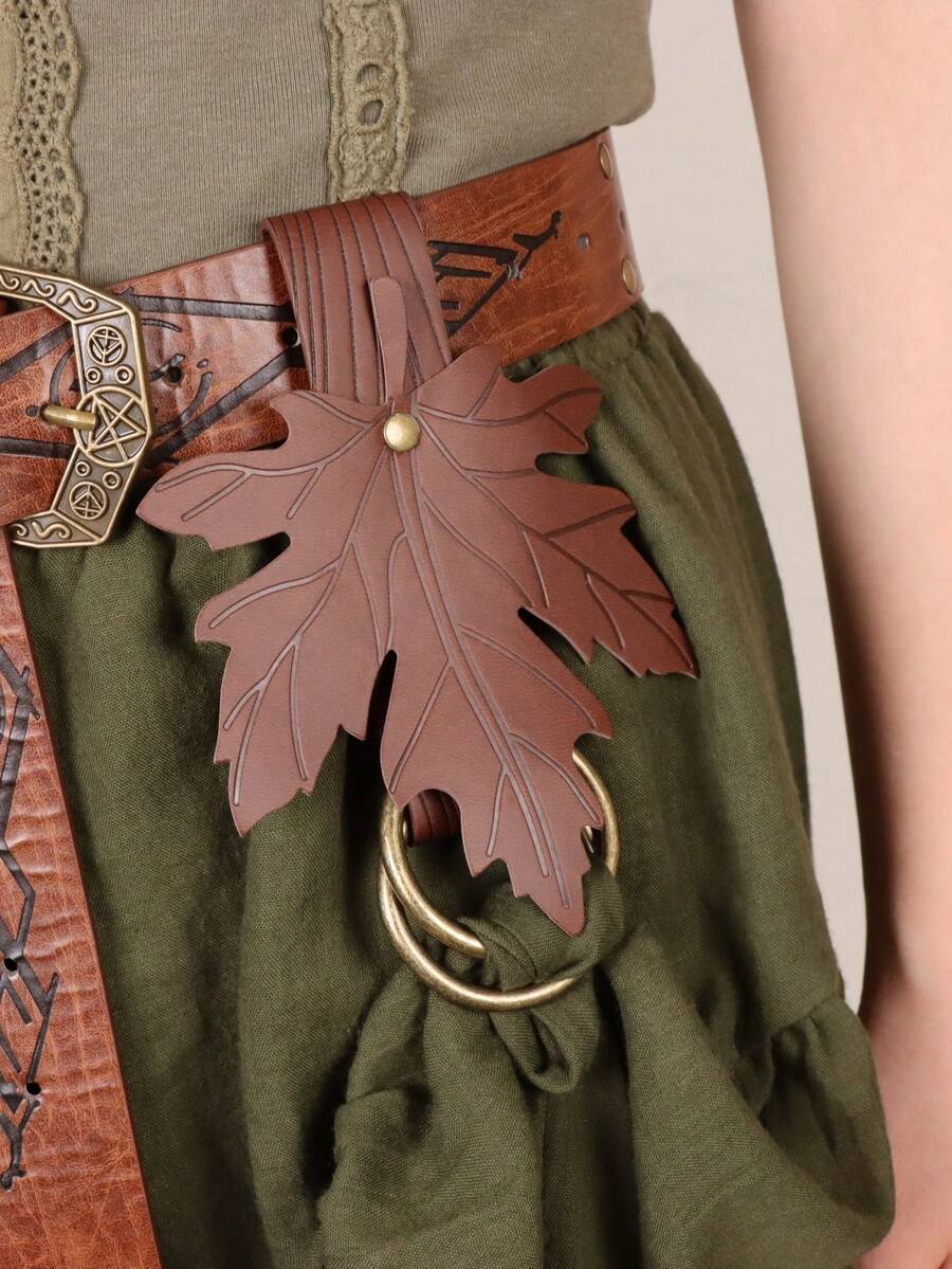 Cinto medieval de cintura (1 peça), acessório ideal para o Renascimento, mercados vikings, cosplay e fantasias de Halloween.
