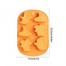 Ghost Silicone Mold, Ghost Chocolate Candy Molds Halloween Silicone Molds For Jelly, Chocolate, Candy, Gummy, Crayon, Resin - Multicolor - View 10