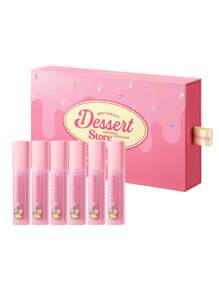 COLORKEY 6PCS Watery Lip Tint Gift Set,Liquid Lipstick,Watery Matte,Lip Gloss,Long-Lasting,Non-Stick Cup,For Beginner For Women For Daily Use,Gift For Women Mom Wife Sister Teen Girl Friend,For Party,For Travel,Party Beach Travel Holiday Camping Outdoors,Natural Makeup For School, Sweet Makeup, Bold Makeup, Date Makeup,Christmas,Christmas Gifts,Makeup