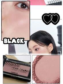 Rom&nd Romand X INAPSQUARE Blusher B02 Berry Dawn, Blends Into Skin With A Matte Finish, Velvety Smooth Cream Texture, Gradient Diffused Effect, Warm-Toned To Brighten Complexion, Waterproof And Oil-Free, Suitable For Dry Skin, 5-Second Quick Radiance, Brightens Eye Area, Gradient Embossed Exterior, Color Intensity Guide, Korean Makeup, 4g/0.14oz - B02 BERRY BÌNH MINH - Xem 2