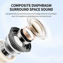 Lenovo Earbuds EA400 Bluetooth Wireless Earbuds TWS Open Type Earphone Bluetooth 5.4 Touch Control Long Battery Life With Mic - Một cỡ - Xem 3