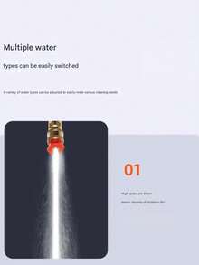 New High Pressure Car Wash Gun, Portable Rechargeable Battery Car Wash Device, Wireless Car Wash Machine Dedicated High Pressure Water Gun - Multicolor - View 10