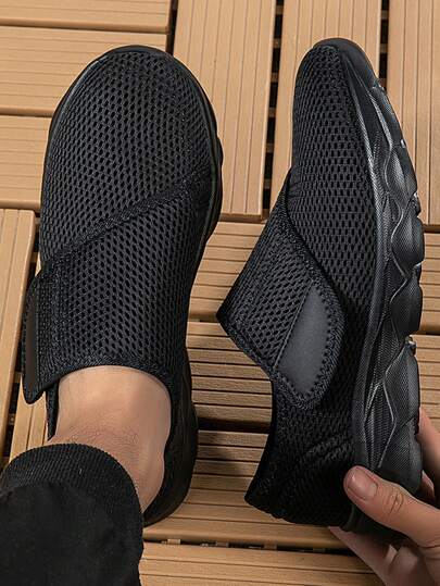 可调节老年鞋，魔术贴平底休闲鞋，适合爸爸、妈妈、奶奶，软底，适合春夏季