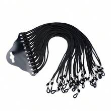 12pcs/Lot Multicolor Black Nylon Glasses String Cord Holder Fashion Glasses For Eyeglasses Lanyard Neck Rope Strap - Multicolor - View 7