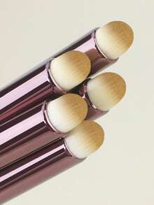 5pcs Round Lip Brushes, Portable Lip Stain Concealer Lip Liner Makeup Brushes, Professional Makeup Artist Tools - Multicolor - View 5