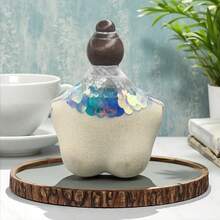 1 Yarda/2 Yardas Tela de encaje de malla con lentejuelas iridiscentes de 4.3 pulgadas de ancho en color azul cielo, tela de encaje de malla con lentejuelas iridiscentes, tela de encaje de malla con lentejuelas para coser, decoración, decoración del hogar, decoración de disfraces de baile