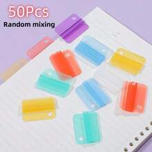 5/15/30/50个彩色索引夹、多功能书签、高品质文件分隔符、回形针 - 彩色 - 查看 18