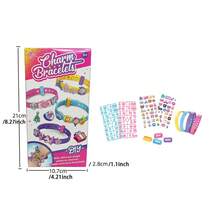 DIY Cartoon Beaded Bracelet Toy For Girls, Craft Material Kit, Kids Gift, Educational Bracelet Jewelry Set, Birthday/Halloween/Christmas Gift