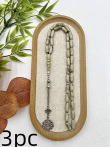 全新亚克力迷你念珠念珠，适合穆斯林日常祈祷 - 彩色 - 查看 22