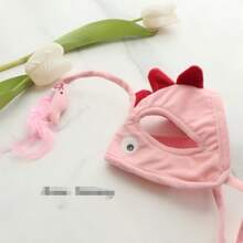 1/2pcs Bunny Ears For Cat And Puppy, Plush Bunny Hat With Ears For Cat And Puppy, Cute Easter Party Role Play Costume Pet Headdress Accessories