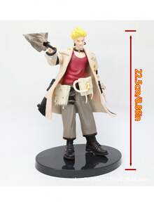 1个动漫角色手办桌面摆件，红莲迦楼罗手办雕像，适用于桌面、电脑、汽车、卧室、客厅，动漫收藏礼品 - 彩色 - 查看 3