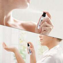 1 Piece Of 5 Ml Bottom-Filling Self-Pump Perfume Spray Bottle, Portable Cosmetic Refill Bottle, Reusable Refill Perfume Sprayer, Mini Cosmetic Bottle, Easy To Carry When Traveling, You Can Add Fragrance At Any Time When Traveling And Shopping, Suitable As A Birthday Gift Or Holiday Gift For Family And Friends, - 粉色 - 查看 5