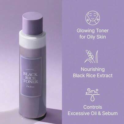  [I'm From] Miniature Of Black Rice Toner For Oily Skin, Sebum Control Toner 30ml