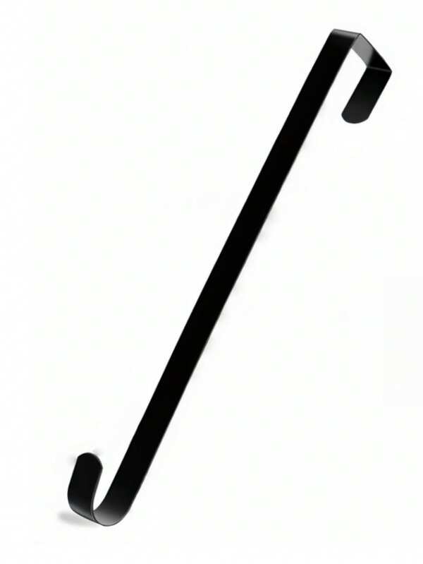 4 Weihnachtskranz Aufhänger, kreative Haken, S-förmige Mehrzweckhaken für Rück- und Vordertüren, Metall Kranz Türaufhänger, können an verschiedenen Türen aufgehängt werden, Feiertags-Dekorationen, geeignet für Thanksgiving, Halloween, Weihnachtsdekorationen, Willkommensschild, Vordertür-Dekorationen, Outdoor-Haken, zum Aufhängen von Kleidung, Handtüchern, Hüten, Mänteln, modernes Hakendesign, glatte Oberfläche