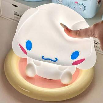 Sanrio Night Light - Soft Silicone Touch 3-Speed Adjustable Brightness 3 Color Modes Remote Control USB Rechargeable With 1200mAh Battery Ideal For Bedroom Decor Creative Gifts