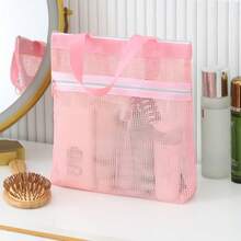 New Makeup Bag Organizer, Small Portable Handheld Toiletry Bag, Multi-Function Mesh Pouch Wholesale,Pouch,Makeup Pouch,Travel Essential - Multicolor - View 13