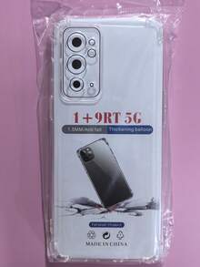 1 件透明手机壳适用于 Moto、OnePlus、Nothing 系列，简约纯色手机保护套，轻巧防摔 TPU 外壳（军用级防摔保护）防水防震防刮 - 無色 - 查看 84