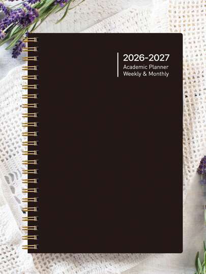 Trees 2026-2027 Planner, Weekly & Monthly Planner Notebook, Spiral Bound, Academic Appointment Book, Agenda Diary, Improve Productivity, 8*6 Inches